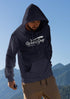 Retro Elephant Logo - Over Head Mens Hoodie